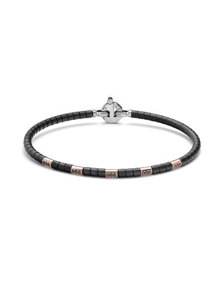 Bracciale Baraka Uomo in Ceramica BR372421RODN20017 - BR372421RODN20017